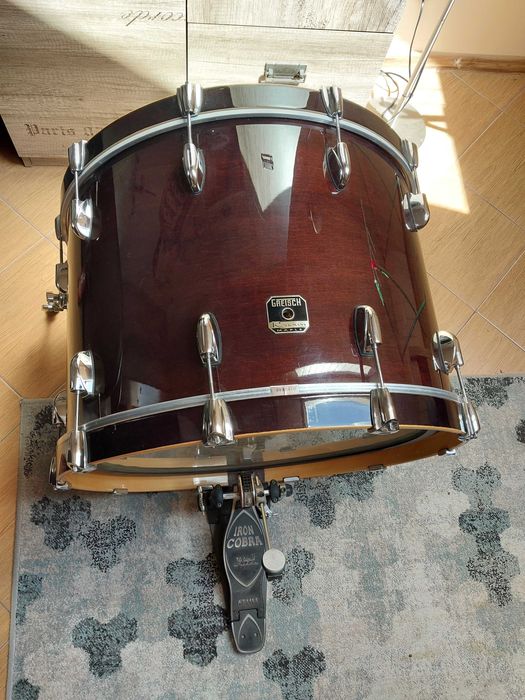 Bębny Gretsch Renown Maple Dark Walnut Rock Set 24 13 16