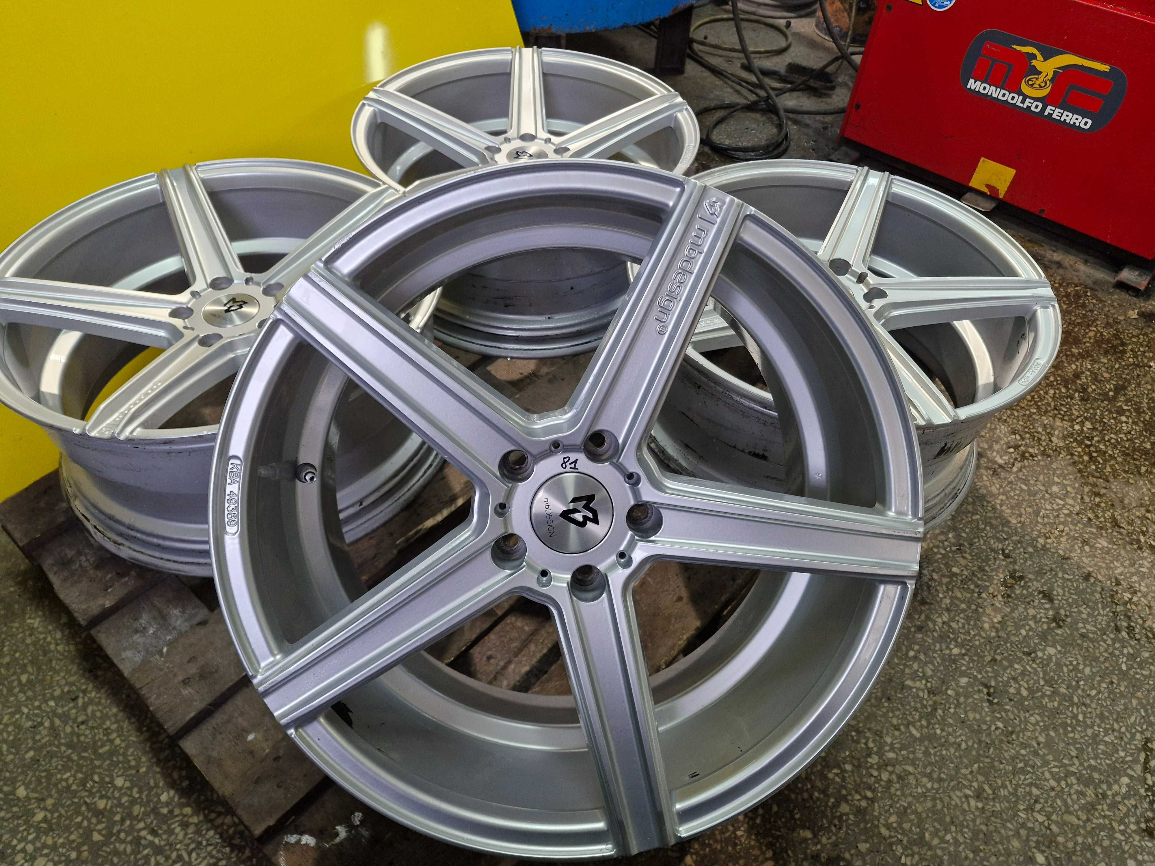 Alufelgi 5x120 20 MBDESING VW Amarok T5 T6 Touareg Tesla BYD Wklęsłe