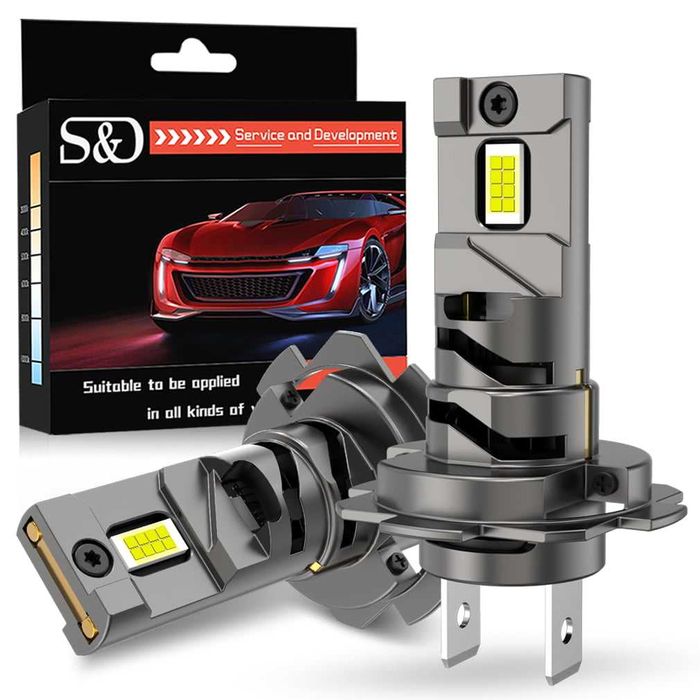 Retrofit LED S&D XSTORM H7 żarówki +800% więcej światła