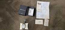 Casio edifice,srebrny.