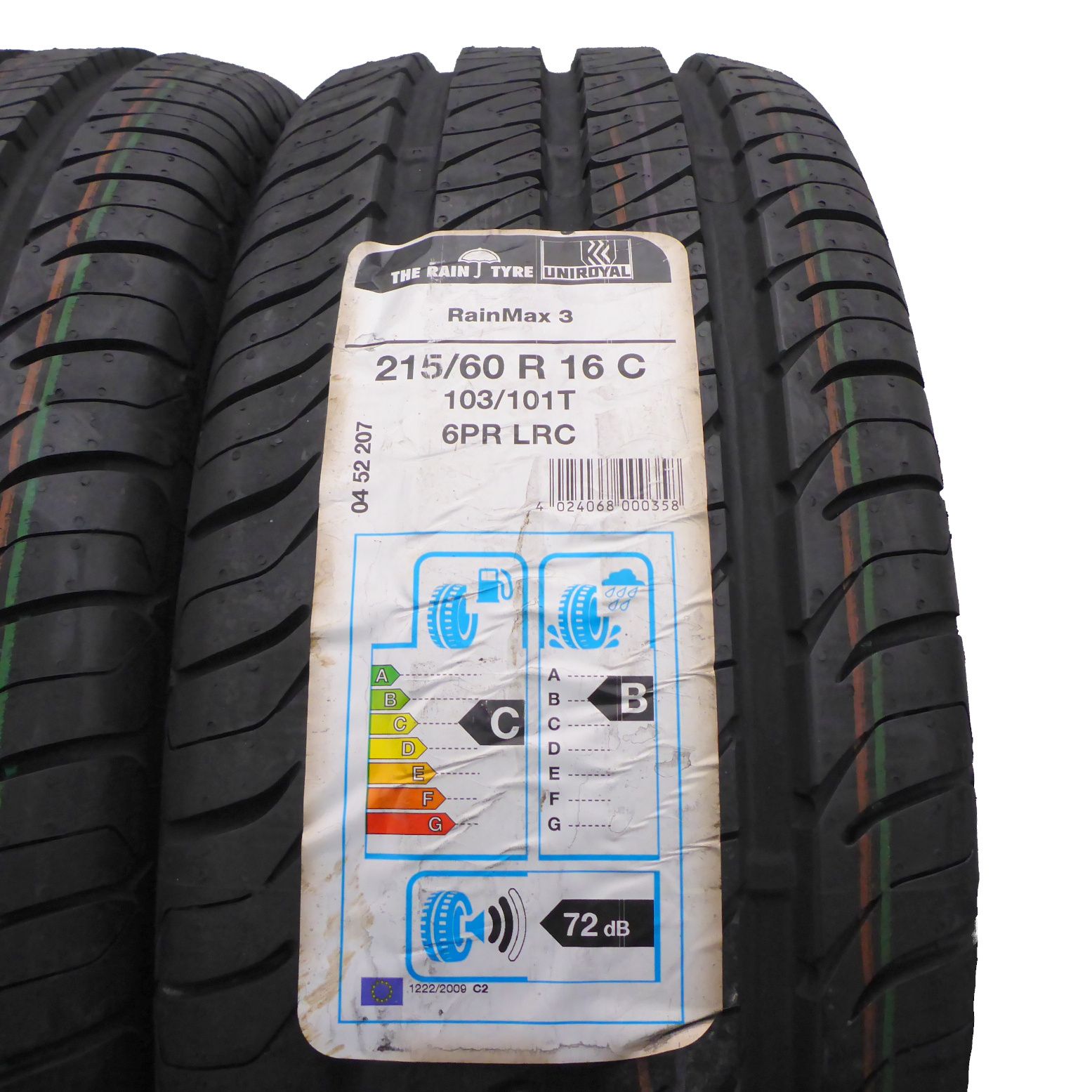Opony 215/60/16C Uniroyal 215/60R16C 103/101T letnie 2019 Nieużywane