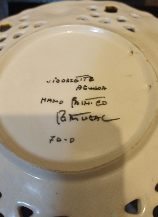 Faiança da Fábrica do Outeiro