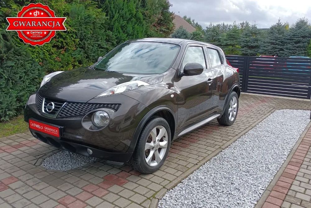Nissan Juke GWARANCJA GetHelp, Zarejestrowany w Polsce, Udokumentowany przebieg