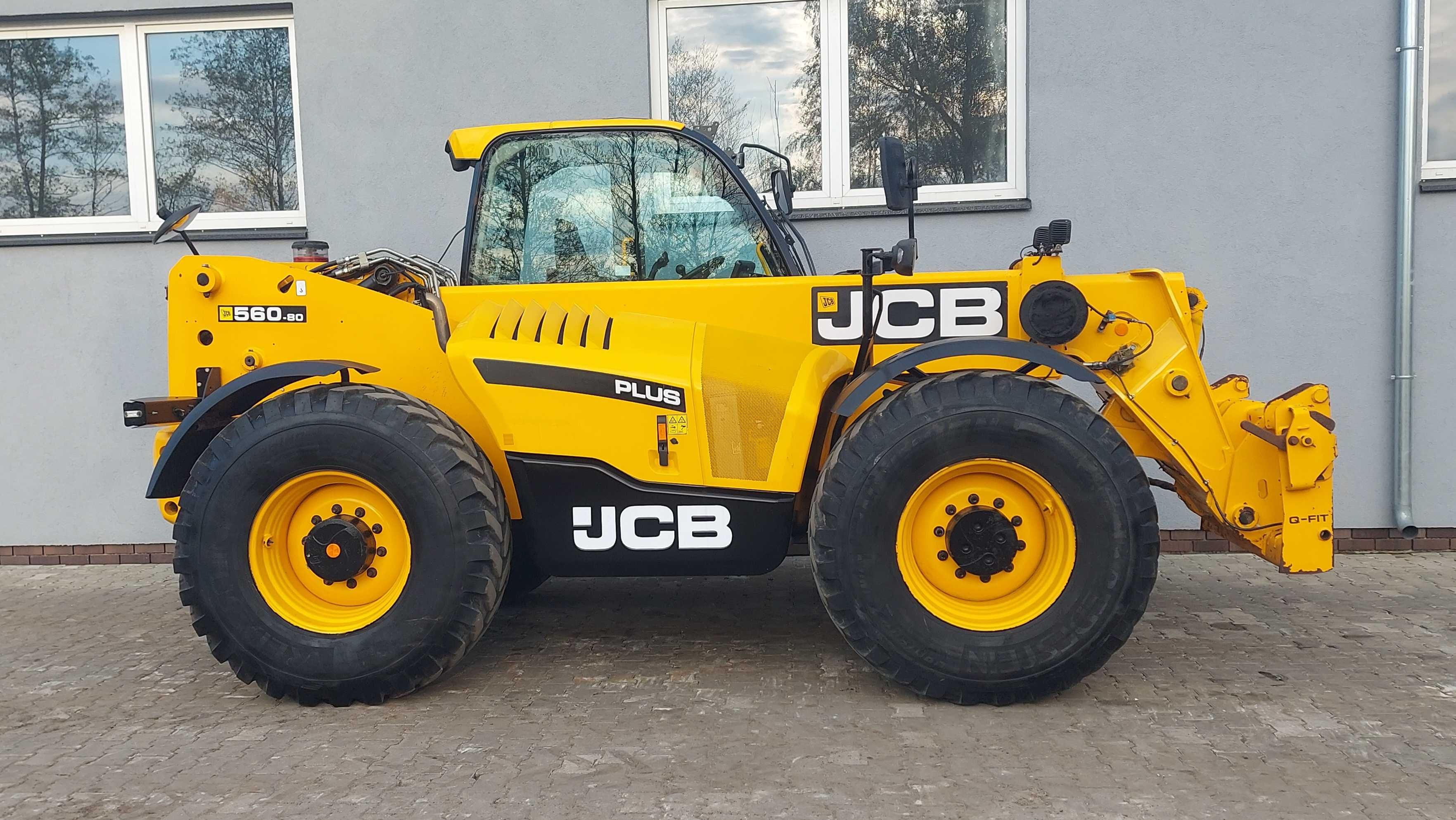 JCB 560-80 AGRI PLUS 2020r BOGATA WERSJA Ładowarka Teleskopowa 5t 8m