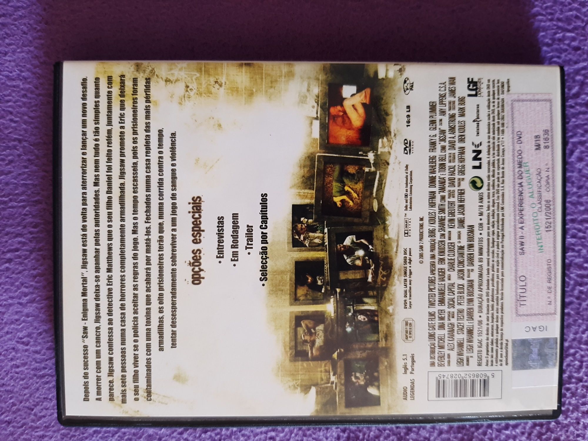 Dvd Saw II