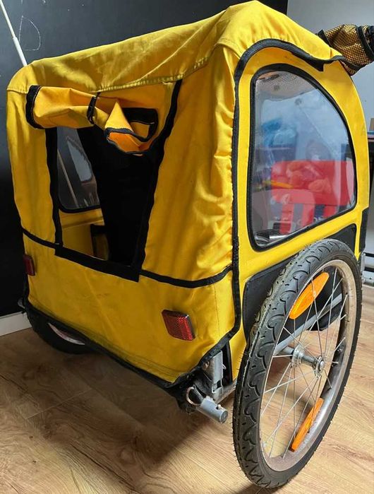 Atrelado de bicicleta para 2 crianças  M-Wave