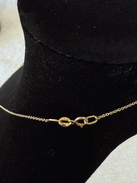 Złoty łańcuszek 333 Kruk • 42 cm • Lekki, elegancki, idealny