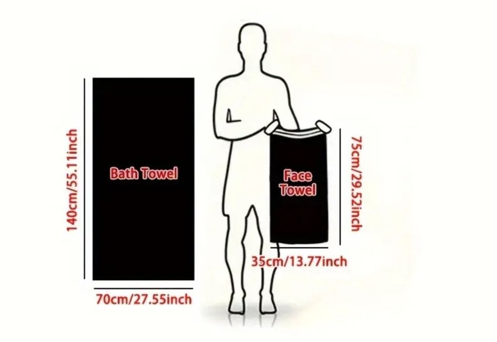 Набір рушників мікрофірба