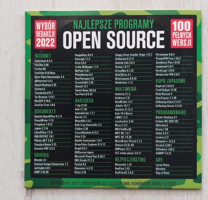 Komputer Świat 5/2022 (468) kwiecień 2022 + płyta DVD