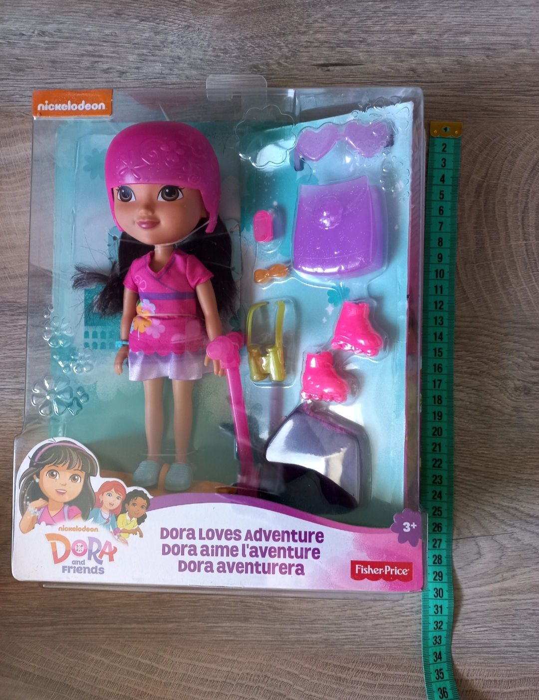 Fisher Price Dora hulajnoga duży zestaw unikat