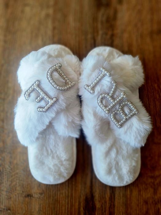 Тапки Bride для ранку нареченої