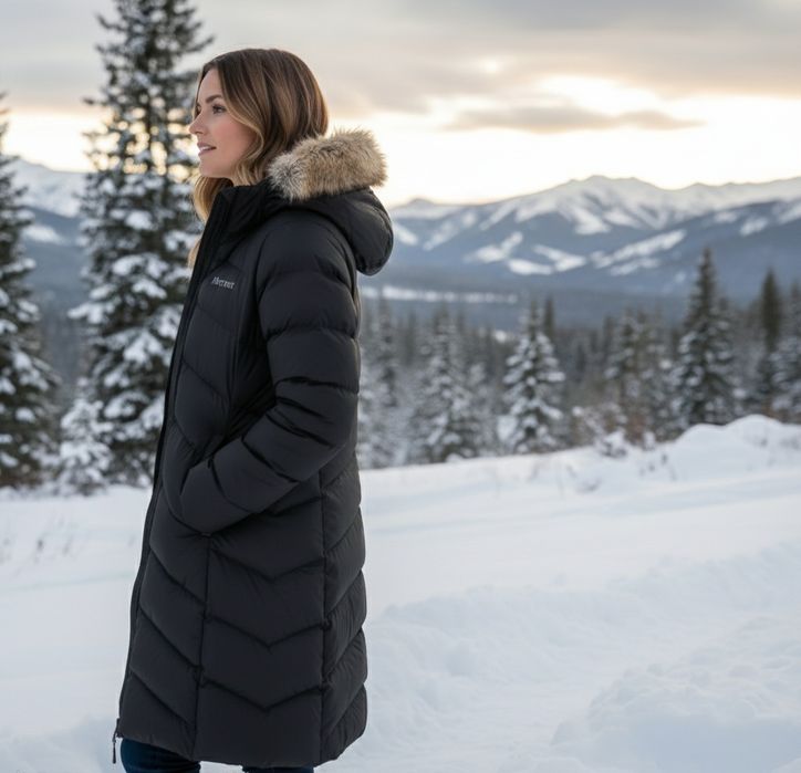 США! Крутий жіночий пуховик Marmot Montreaux Down Coat Оригінал! XS