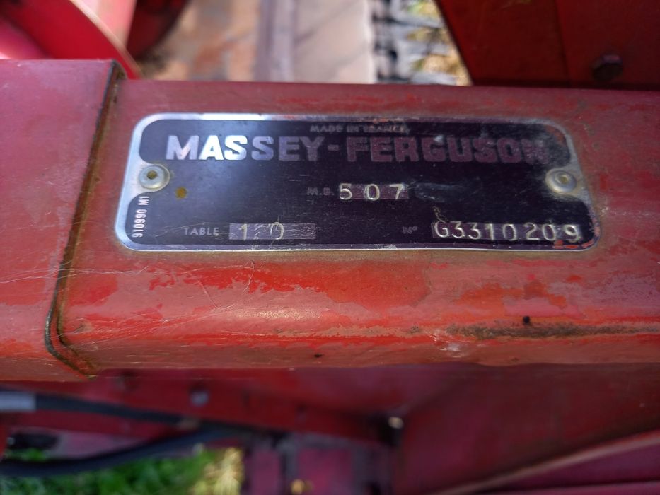 Жатка MASSEY Ferguson 507