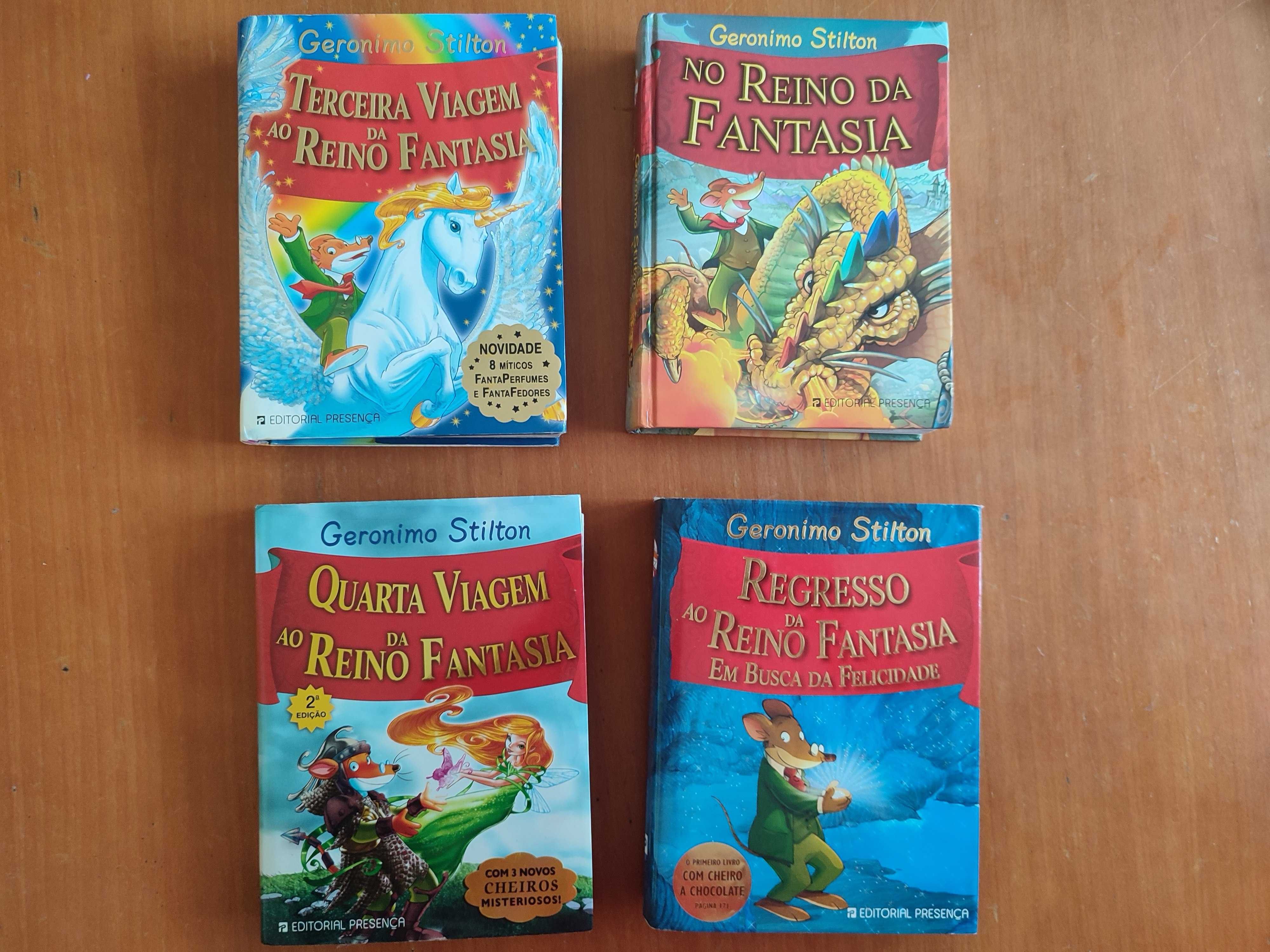 Livros Geronimo Stilton