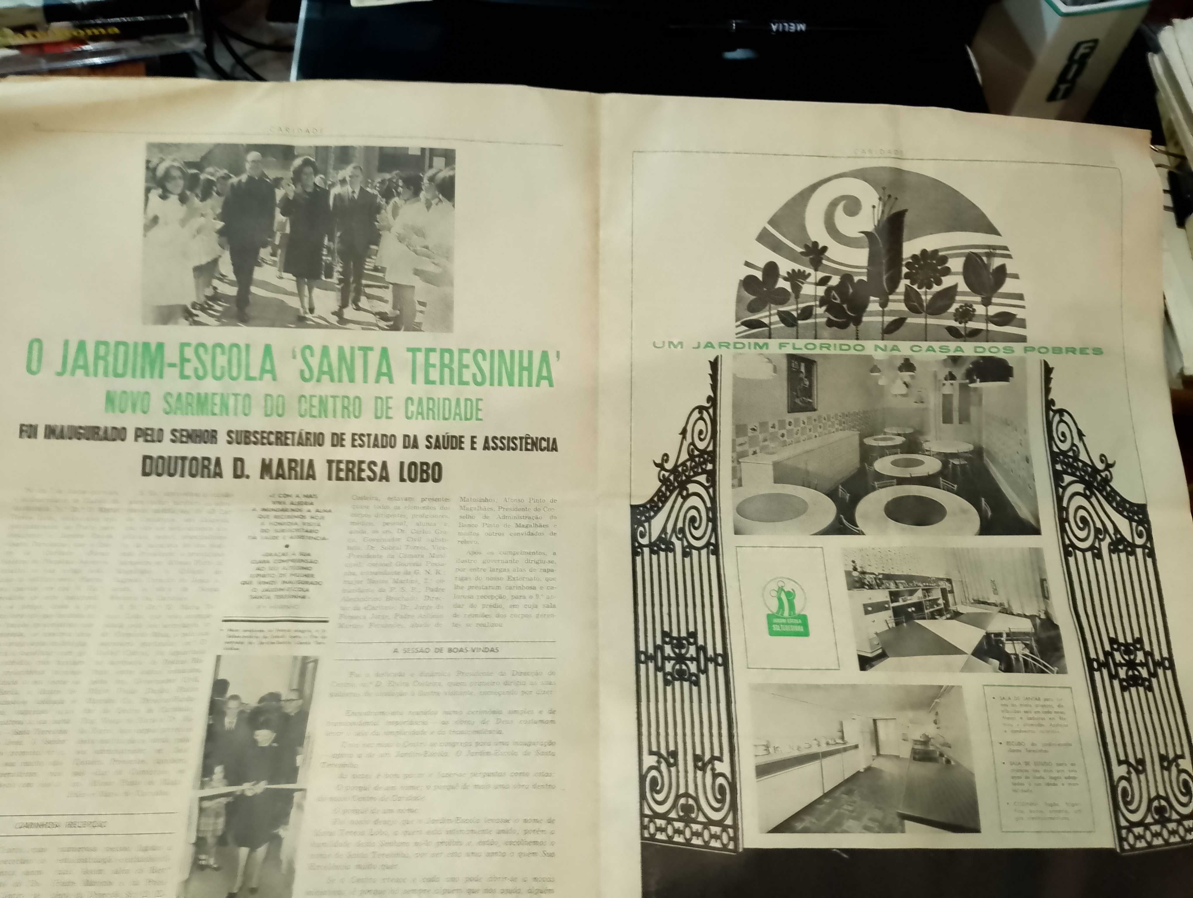 Jornal Caridade 1972 "Religião" Padre Marinho A. Cia