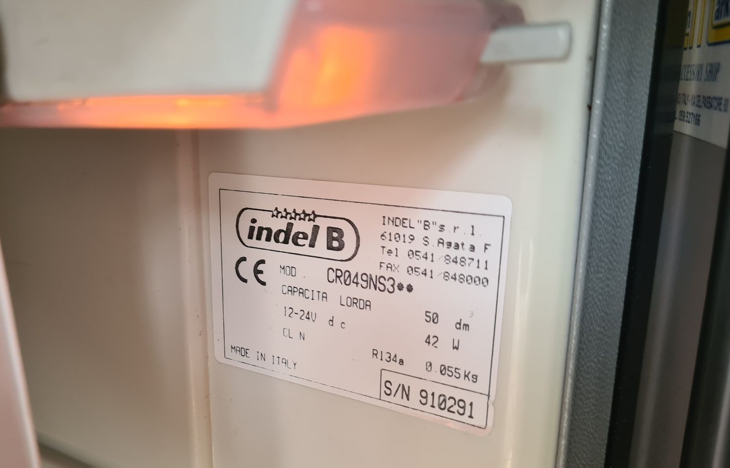Lodówka do kampera Indel B, 12/24v