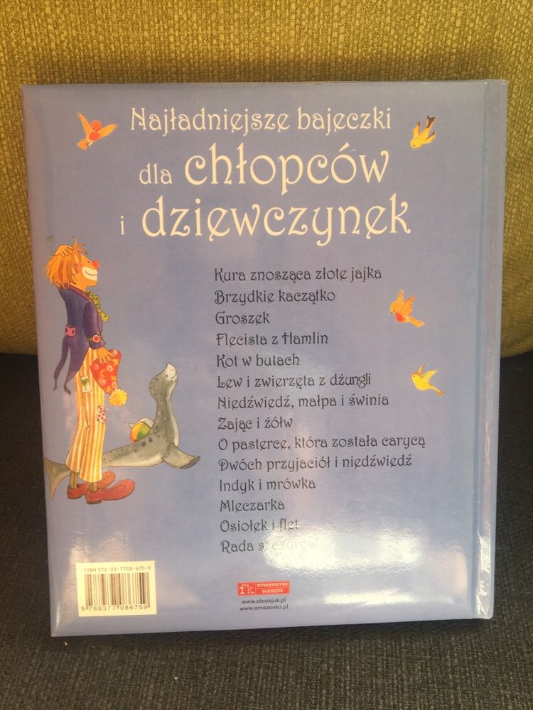 Bajeczki dla chłopców książka