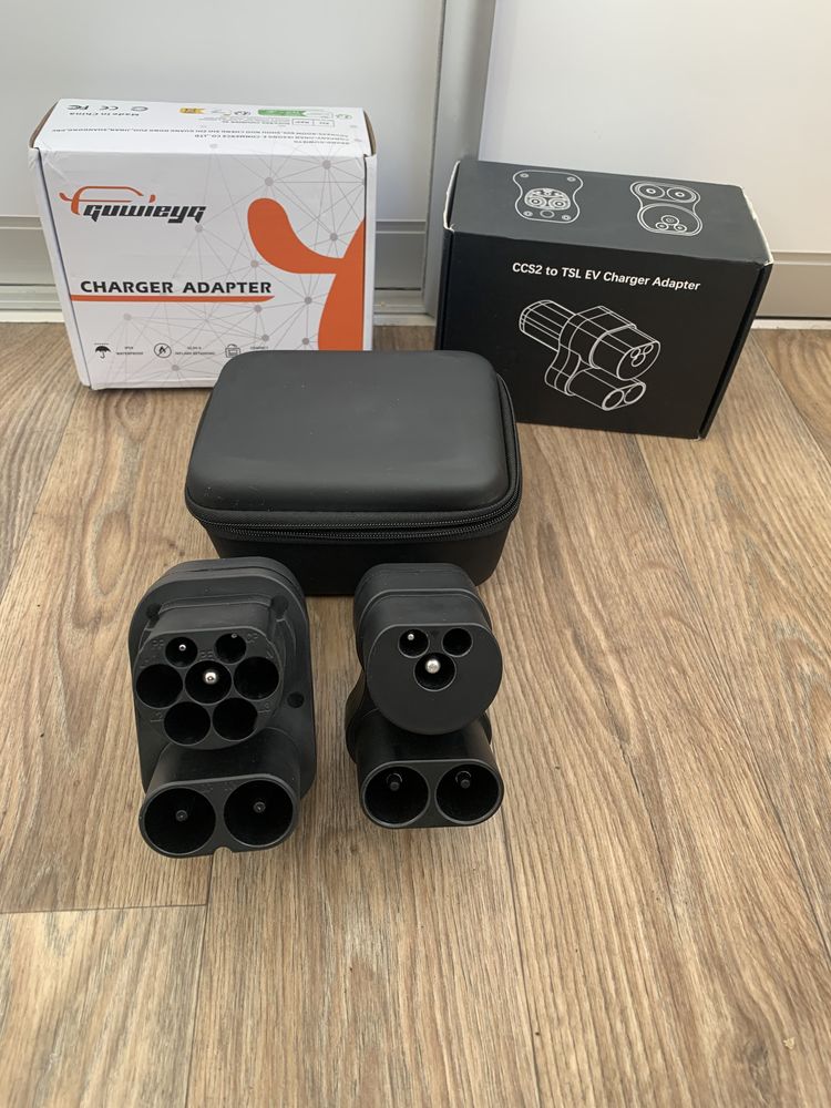 Перехідник швидка зарядка Tesla CCS2 300A