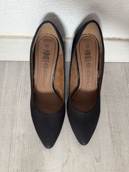 Sapatos de salto alto pretos CALÇADO GUIMARÃES 40