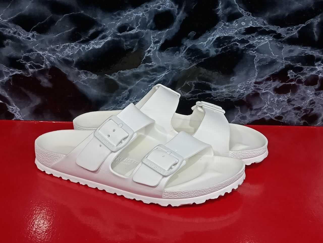 Ортопедические шлепанцы Birkenstock Arizona Eva Slides White Оригинал