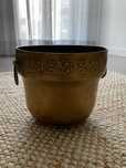Vaso decorativo em cobre