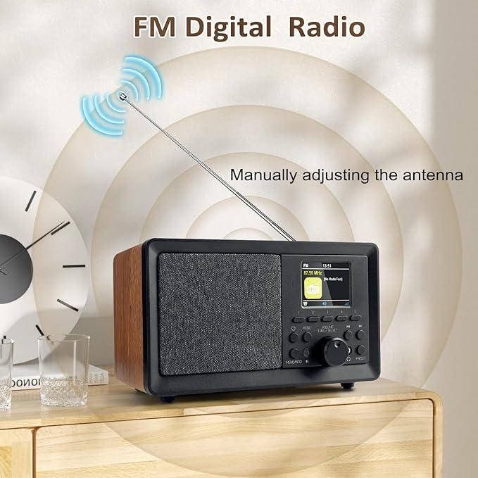 Радио Sentasi DAB Radio/DAB+ с Bluetooth 5.0 FM-цифровое