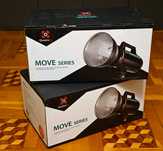Quadralite Move 300kit, lampy, statywy, softbox, parasolka
