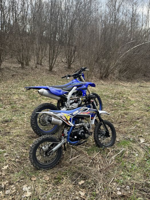 пит байк ПРБ! На автомате 125 кубов