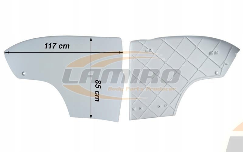 SCANIA HIGHLINE SPOILER OWIEWKA DACHOWA LEWY UCHO