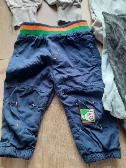 Spodnie ocieplane r80