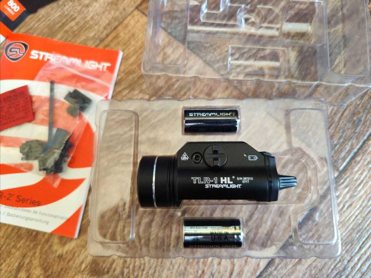 Подствольный фонарь TLR-1 HL Streamlight USA підствольний ліхтар