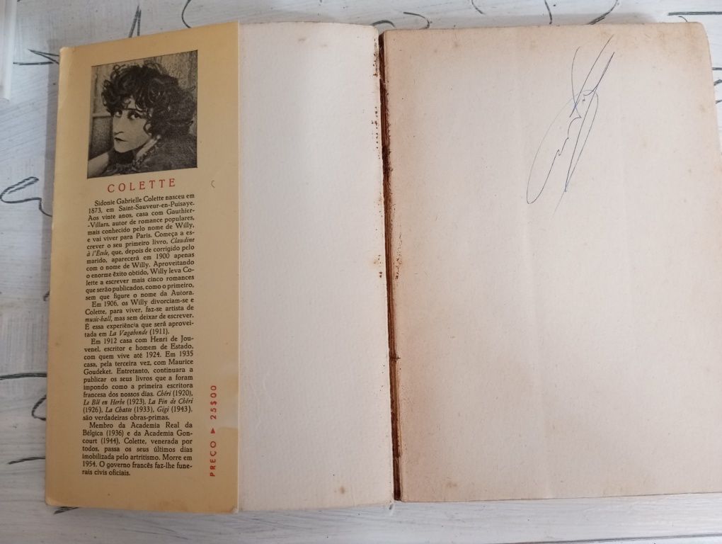 Colette -Chéri (Tradução de José Saramago)