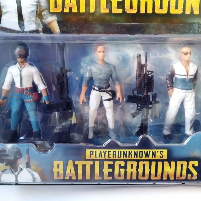 3 Bonecos PUBG Battlegrounds Playerunknows's Novos em caixa