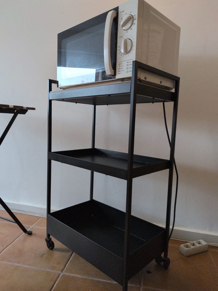 Carrinho, preto (IKEA) – como novo