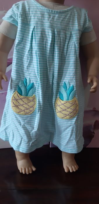 Vestido de bebê 12/18 meses