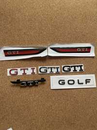 Молдинг на крыло GTI эмблема шильдик Volkswagen golf 8 mk8