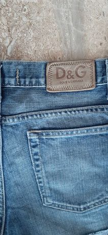 Szorty jeansowe S nspodenki niebieskie Dolce&Gabana