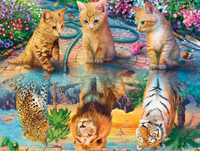 Алмазна мозаїка картина алмазная картина коты собаки тигры львы