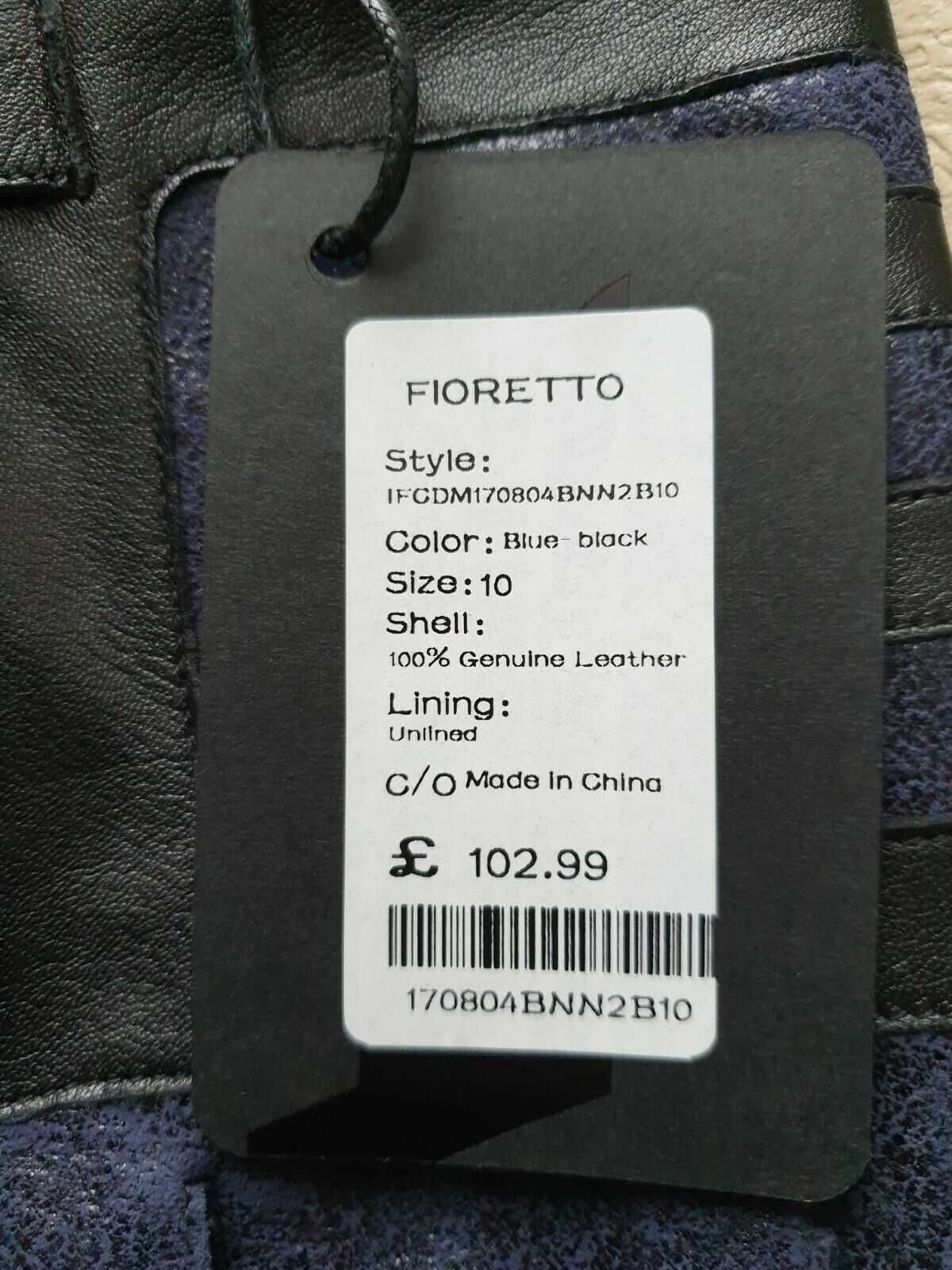 Fioretto - Luvas em Pele Genuína Italiana -Na caixa original PVP: 121€