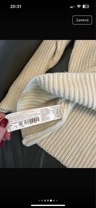 Sweter Mango fajny krój M