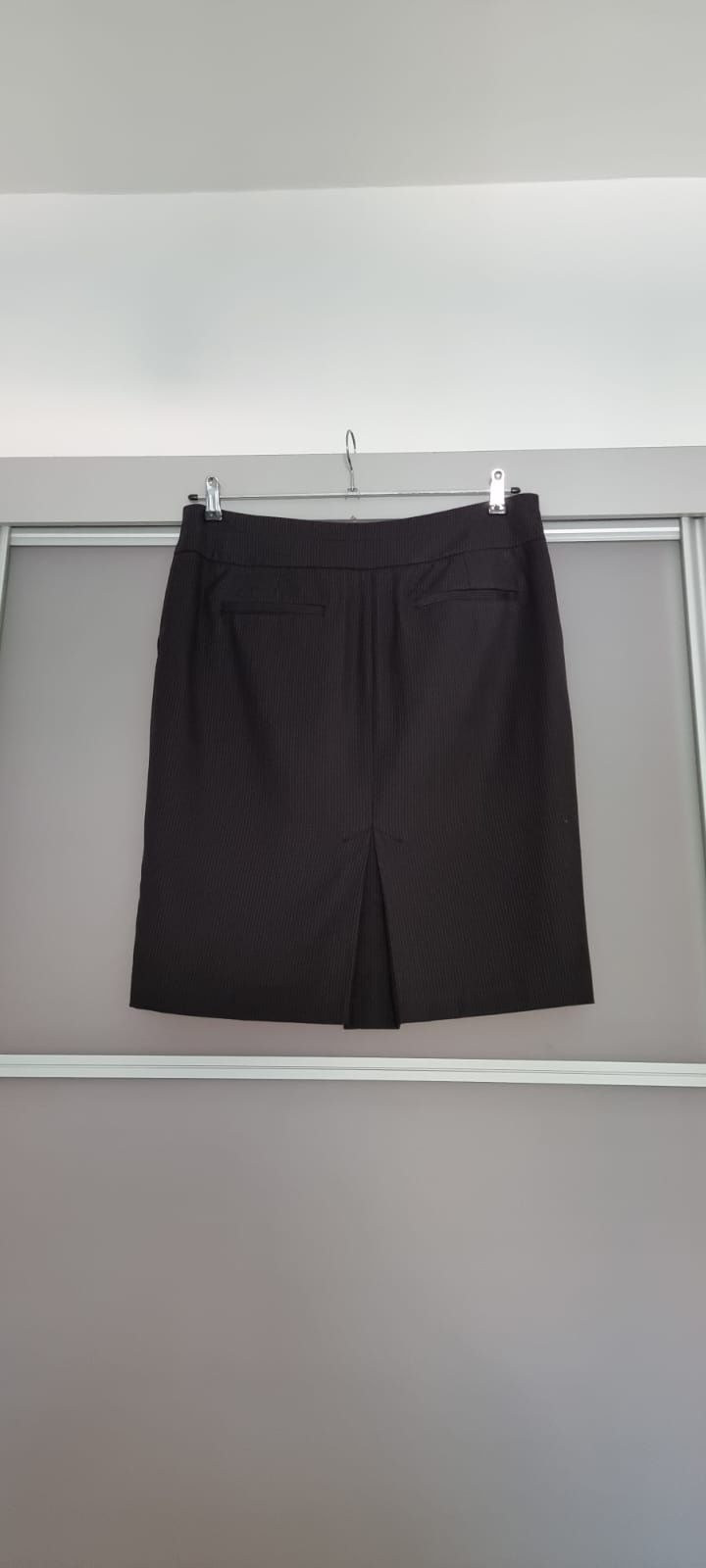 42/XL Reserved czarna ołówkowa spódnica
