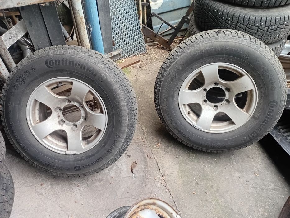 Кмплект коліс 6/139.7/15