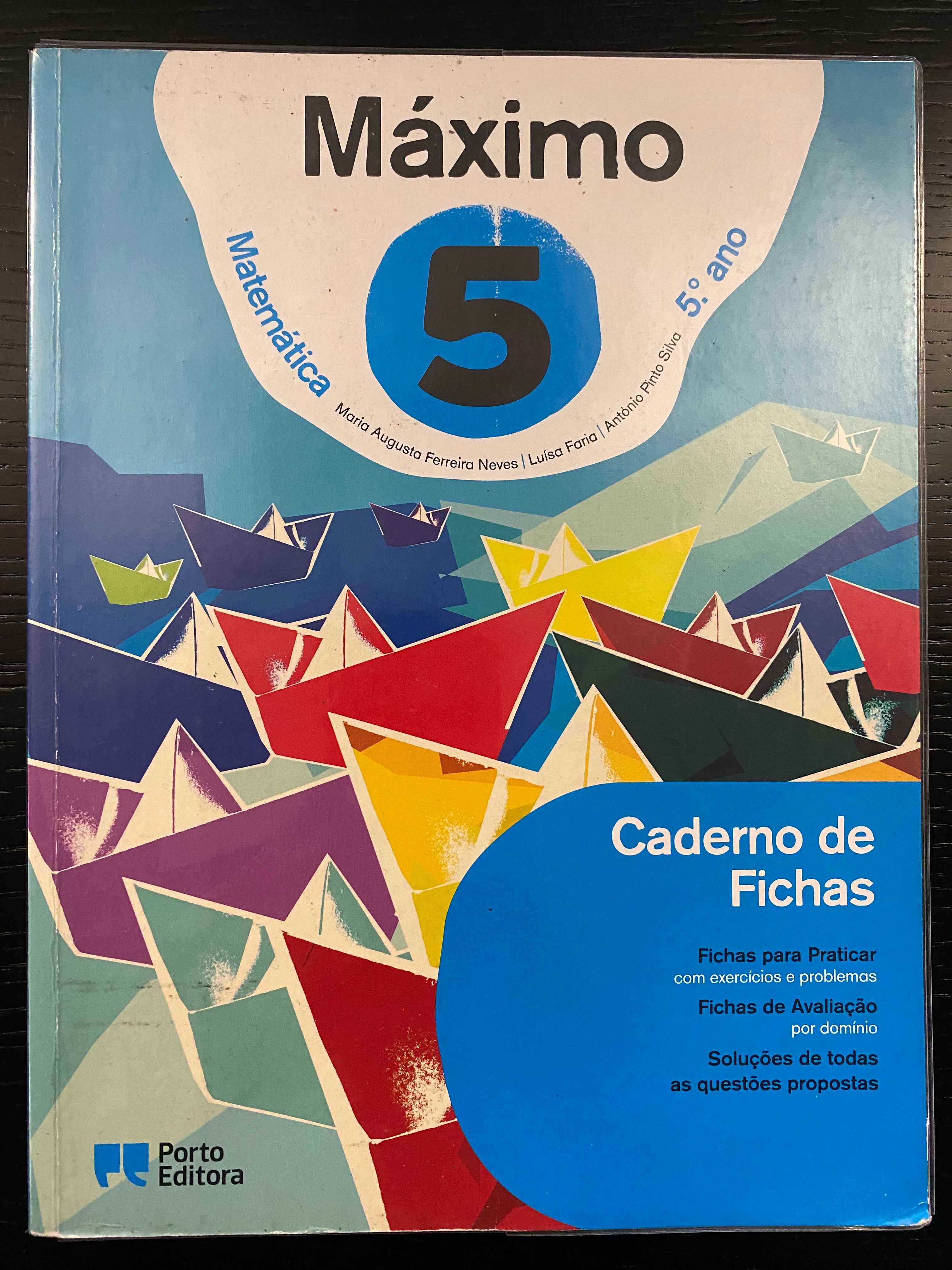 Caderno de Atividades - Máximo - 5.º Ano