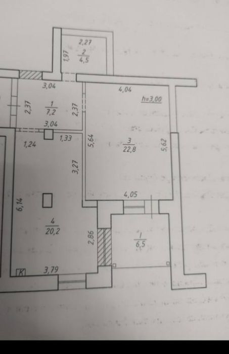 Продаж 1 кімн.кв. по пр.Свободи з автономним опаленням