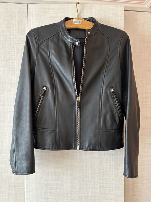 Шкіряна куртка Massimo Dutti