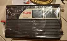 Falownik/inwenter/przetwornik napięcia 12V 230V czysta sinusoida 1500W