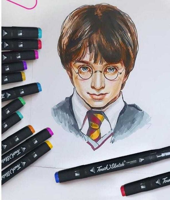 24 - 262 Скетч Маркери для малювання Тачь Touch дитячі Для рисования