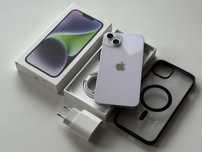iPhone 14 Plus Purple JAK NOWY 94% bat. w pełni oryginalny z ZESTAWEM