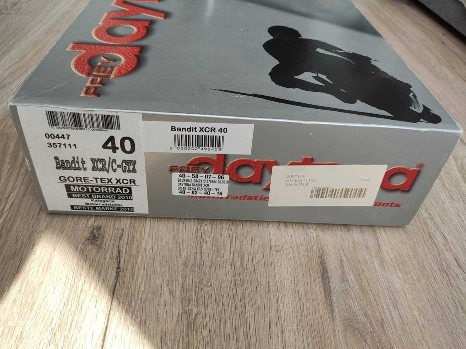 Мотоботи водонепроникні Daytona Bandit GORE-TEX (Burdit), розмір 40