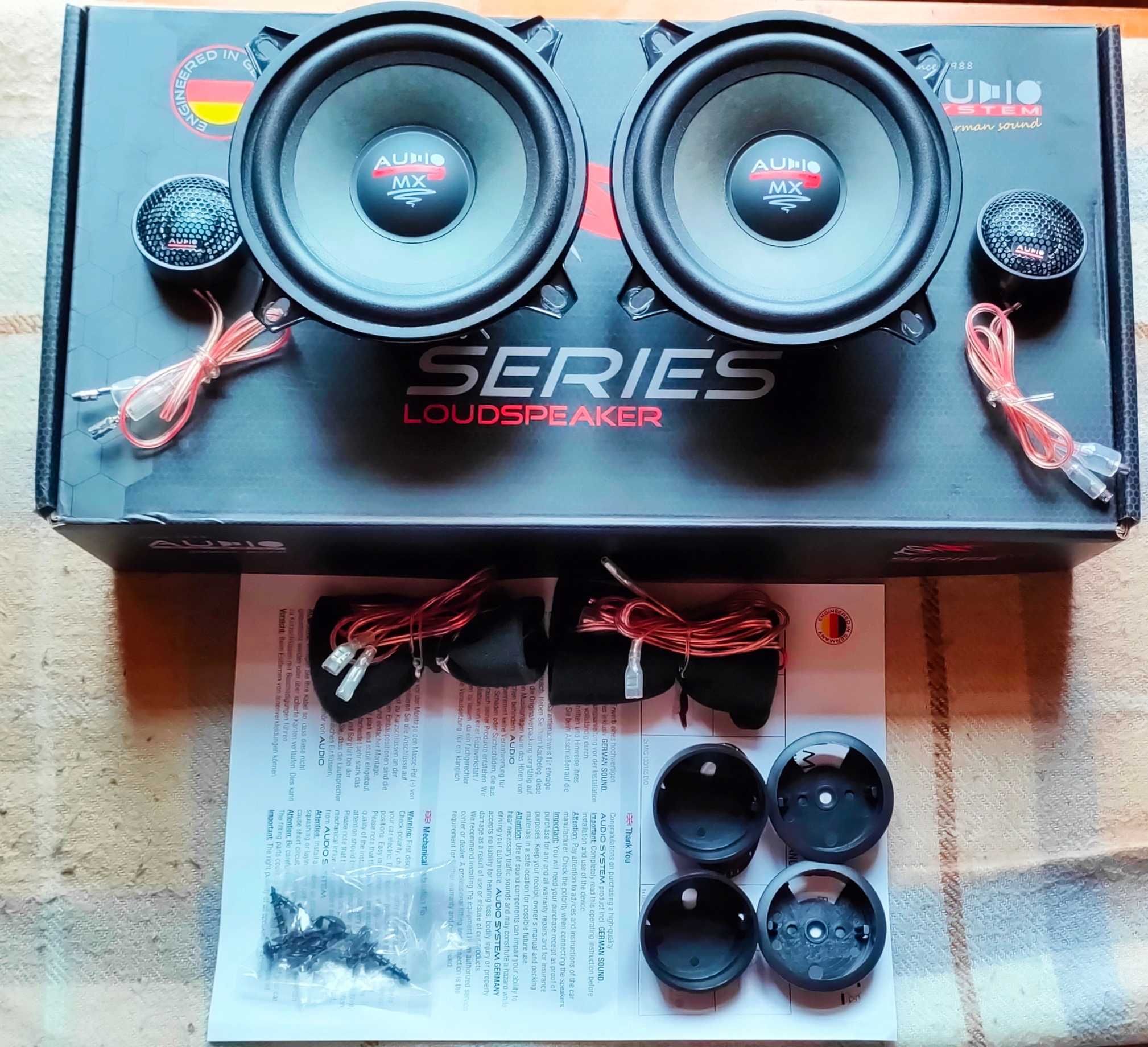 Zestaw dwudrożny, odseparowany Audio System MX130 EVO 3 Ohm